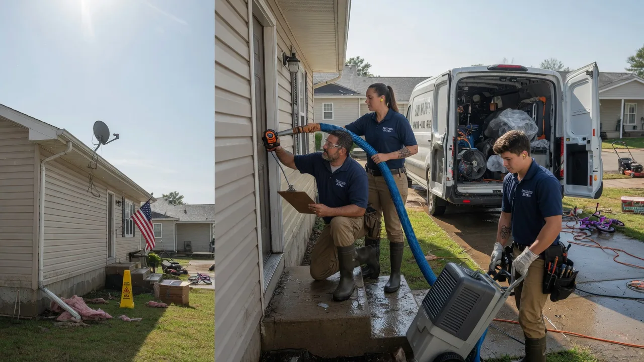 Ceiling Water Damage Restoration in Morgan City, LA near me