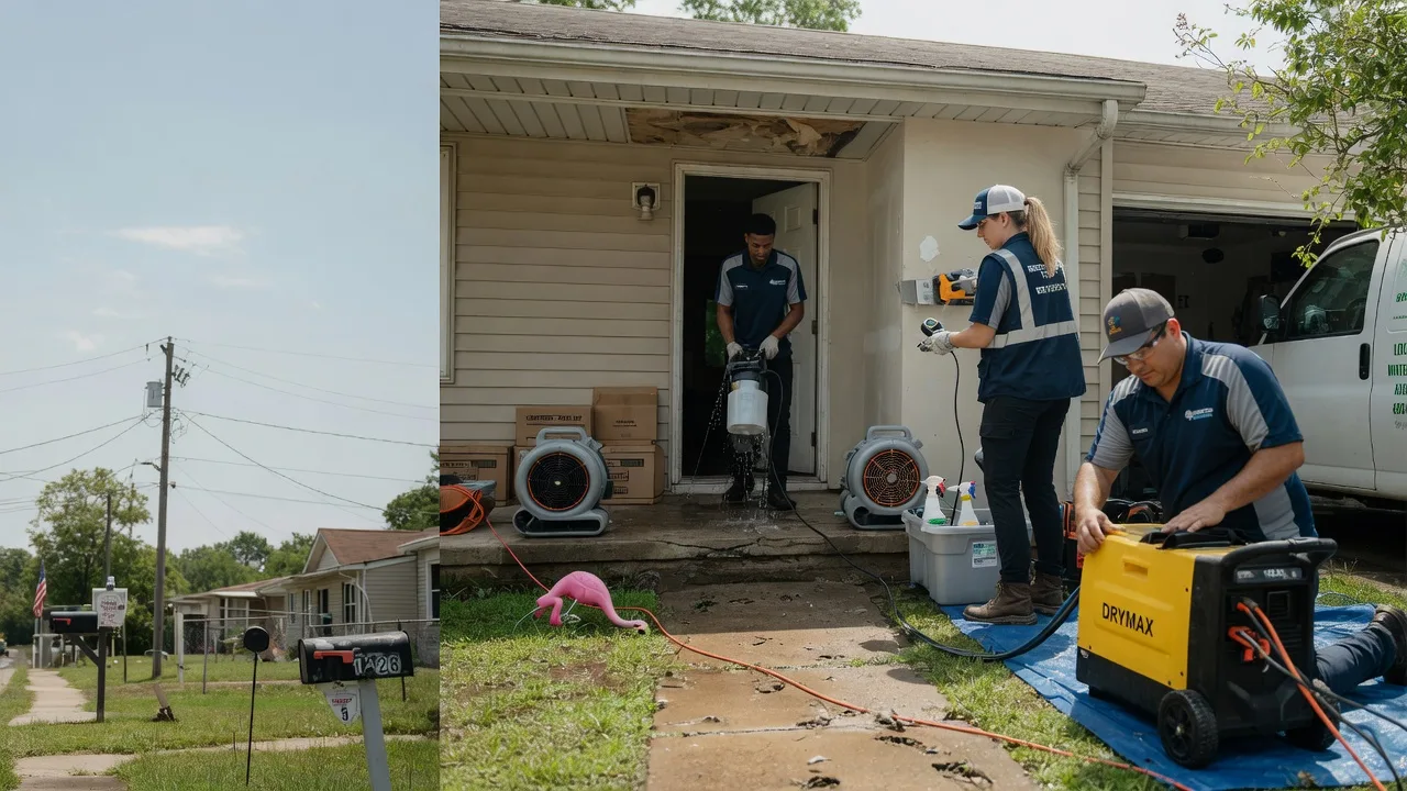 Storm Damage Water Removal in Morgan City, LA near me